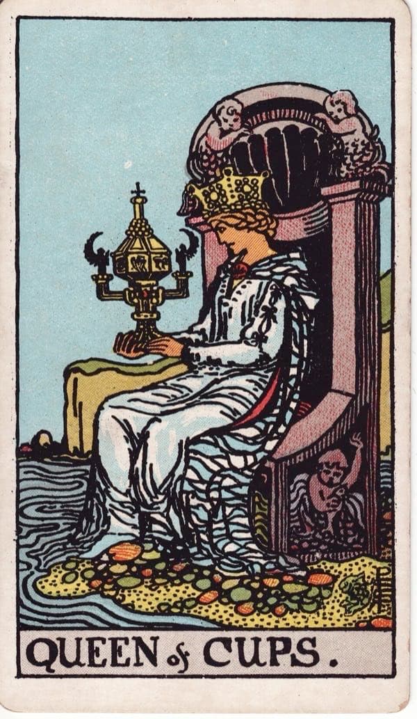 Queen of Cups, upright